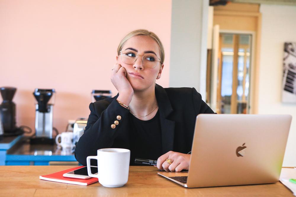 Orken tryter på jobbet